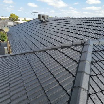 Renewed roof and exterior of a Melbourne home