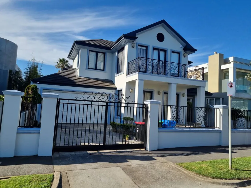 Freshly painted two-storey Melbourne home
